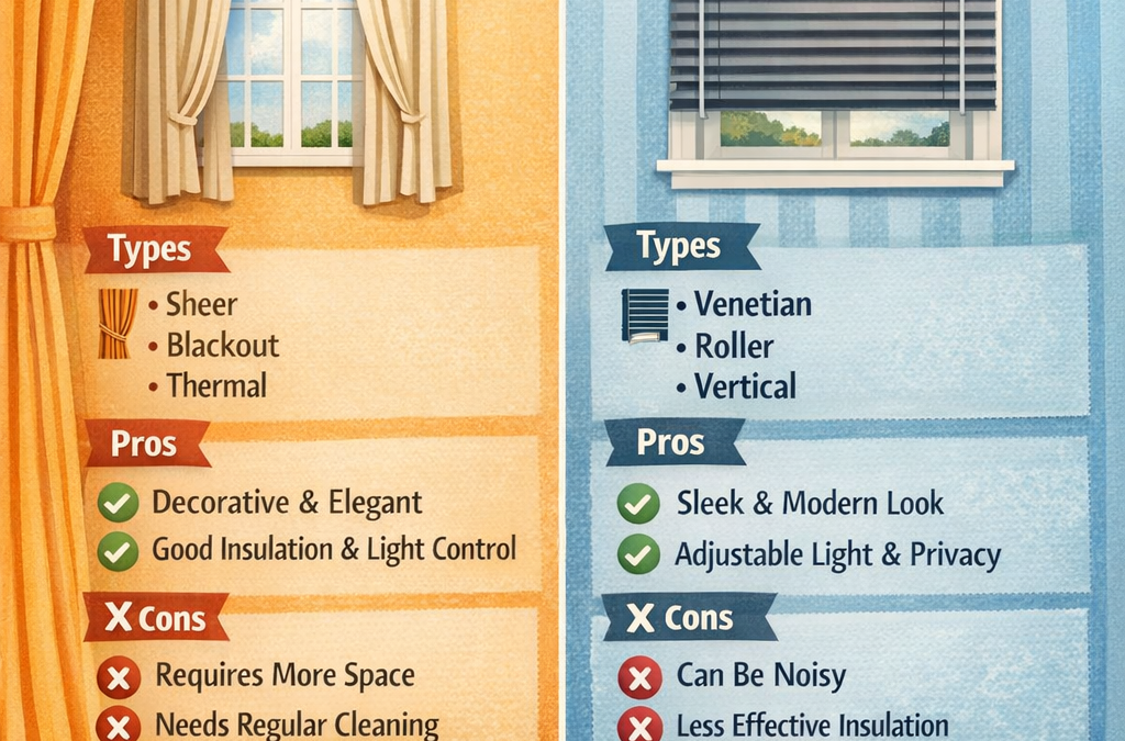 Custom Curtains and Window Shades InfoGraphic